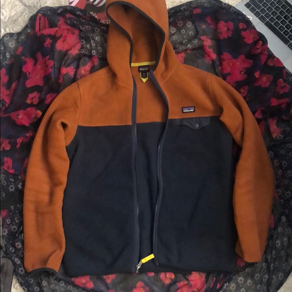 Kids Patagonia Zip Up Fleece Jacket